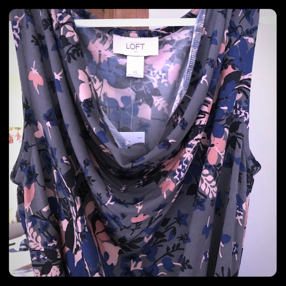 Ann Taylor Loft midi dress